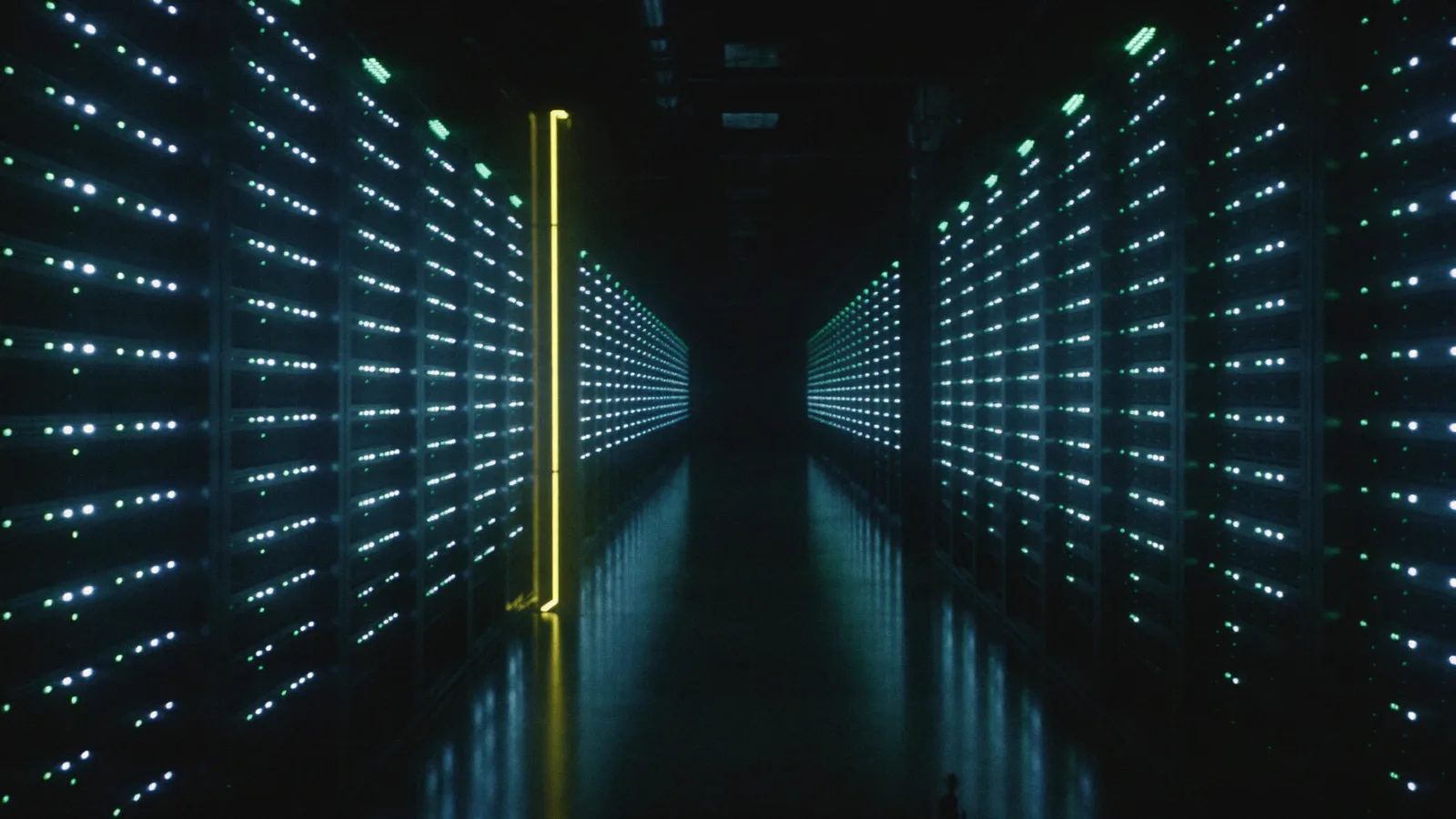 The physical substrate: distributed processing lives on real racks, real disks, real bills.